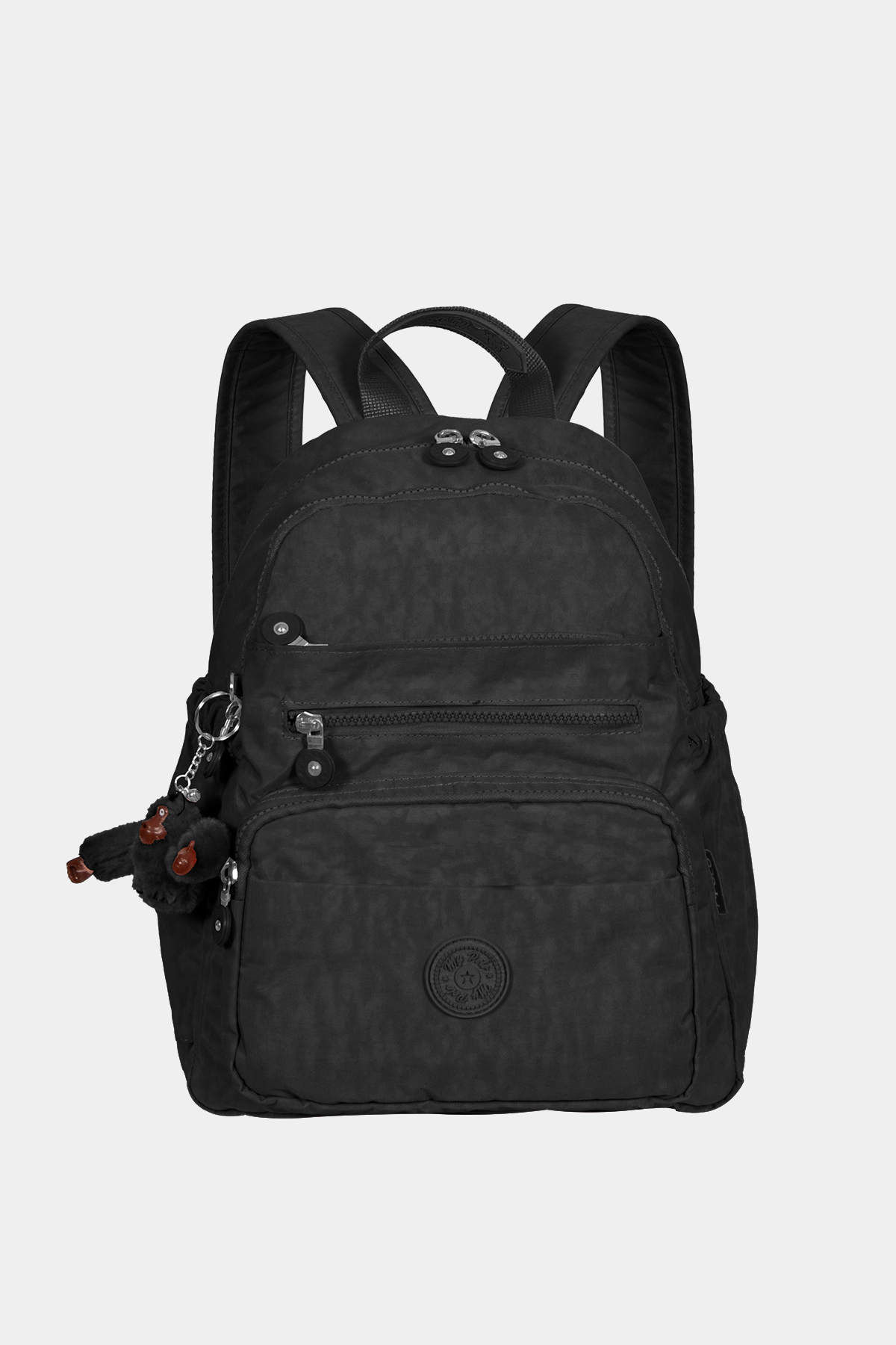 8745 Midi Krinkıl Günlük Sırt Çantası RENK: SİYAH resmi