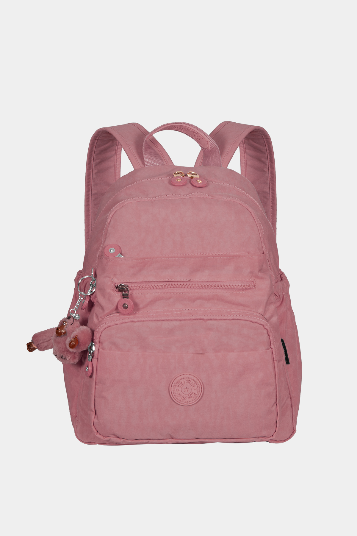 8745 Midi Krinkıl Günlük Sırt Çantası RENK: GÜL KURUSU resmi