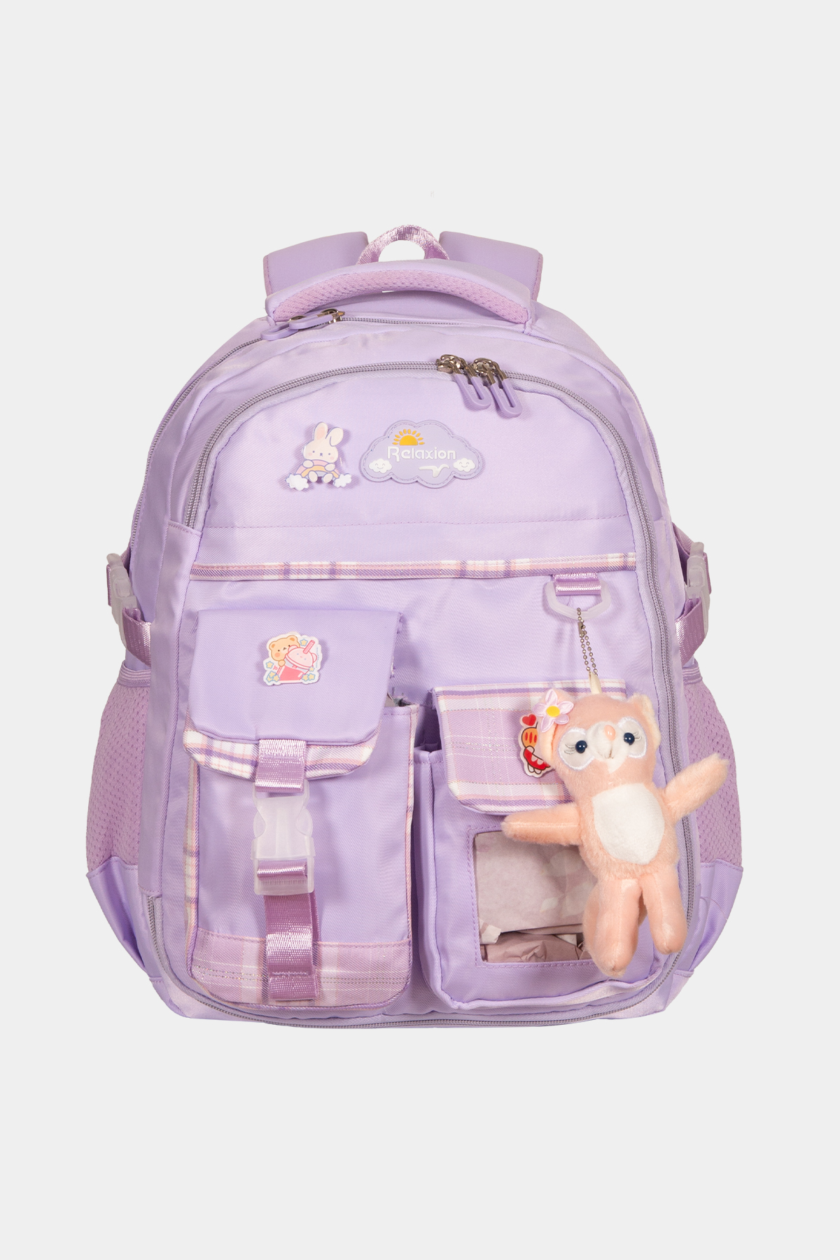 1450 Ayıcıklı İlkokul Sırt Çantası RENK: Lila resmi