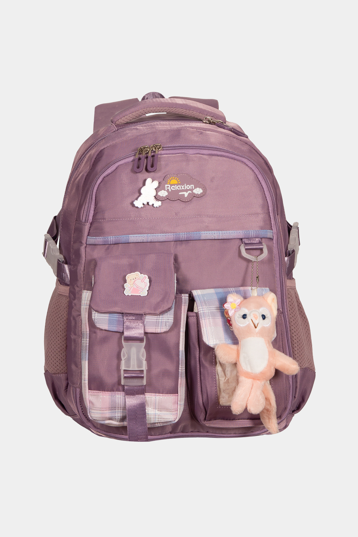 1450 Ayıcıklı İlkokul Sırt Çantası RENK: Mor resmi