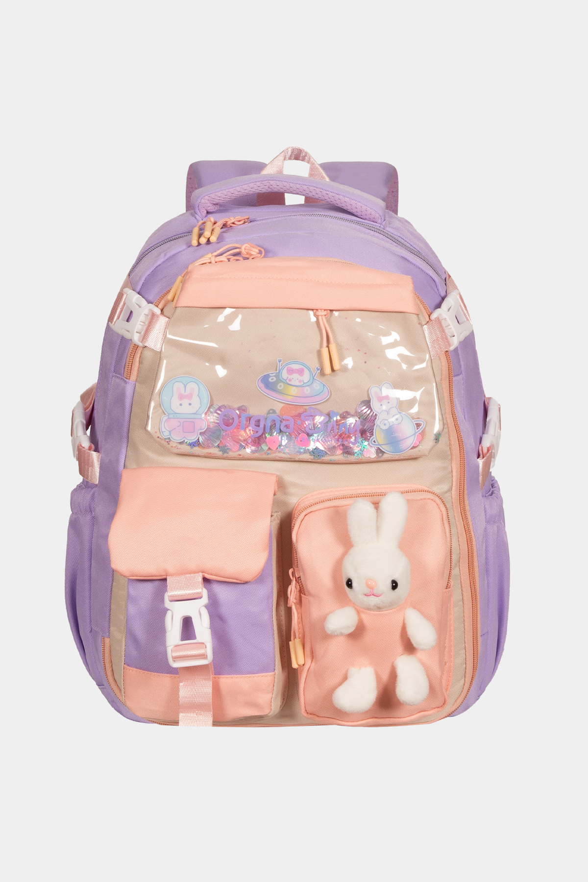 1460 Ayıcıklı İlkokul Sırt Çantası RENK: Mor Pembe resmi