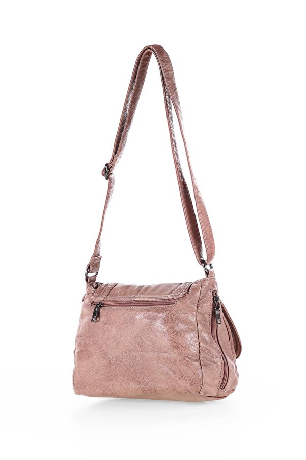 17491 Kadın Omuz Askılı Kol Çantası RENK: Taba resmi