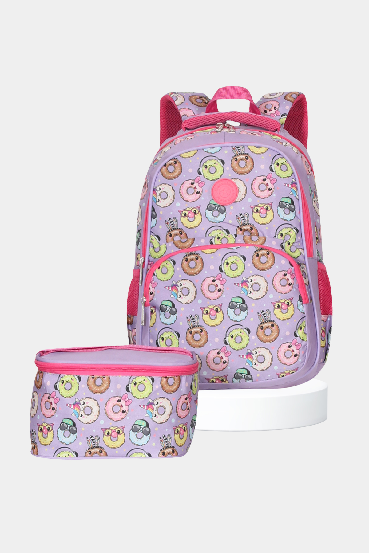 1360 Beslenmeli Okul Sırt Çantası Takımı DESEN: DONUT resmi