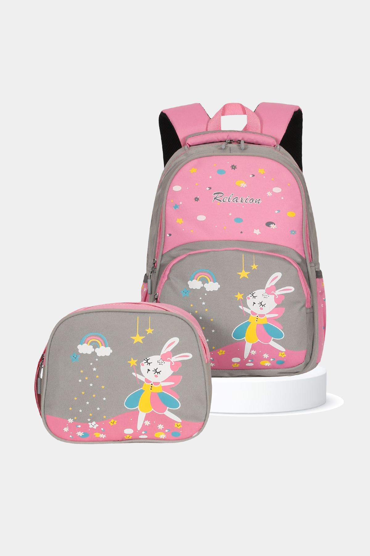 1340 Beslenmeli İlkokul Sırt Çantası Takımı DESEN: TAVŞAN resmi