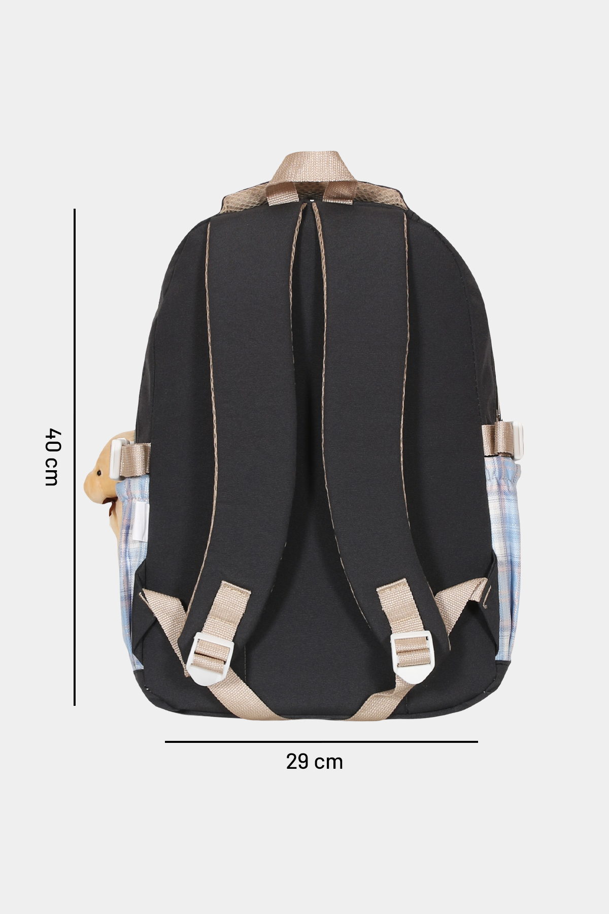 1396 Üçlü Set İlk & Orta Okul Sırt Çantası Takımı RENK: GRİ resmi