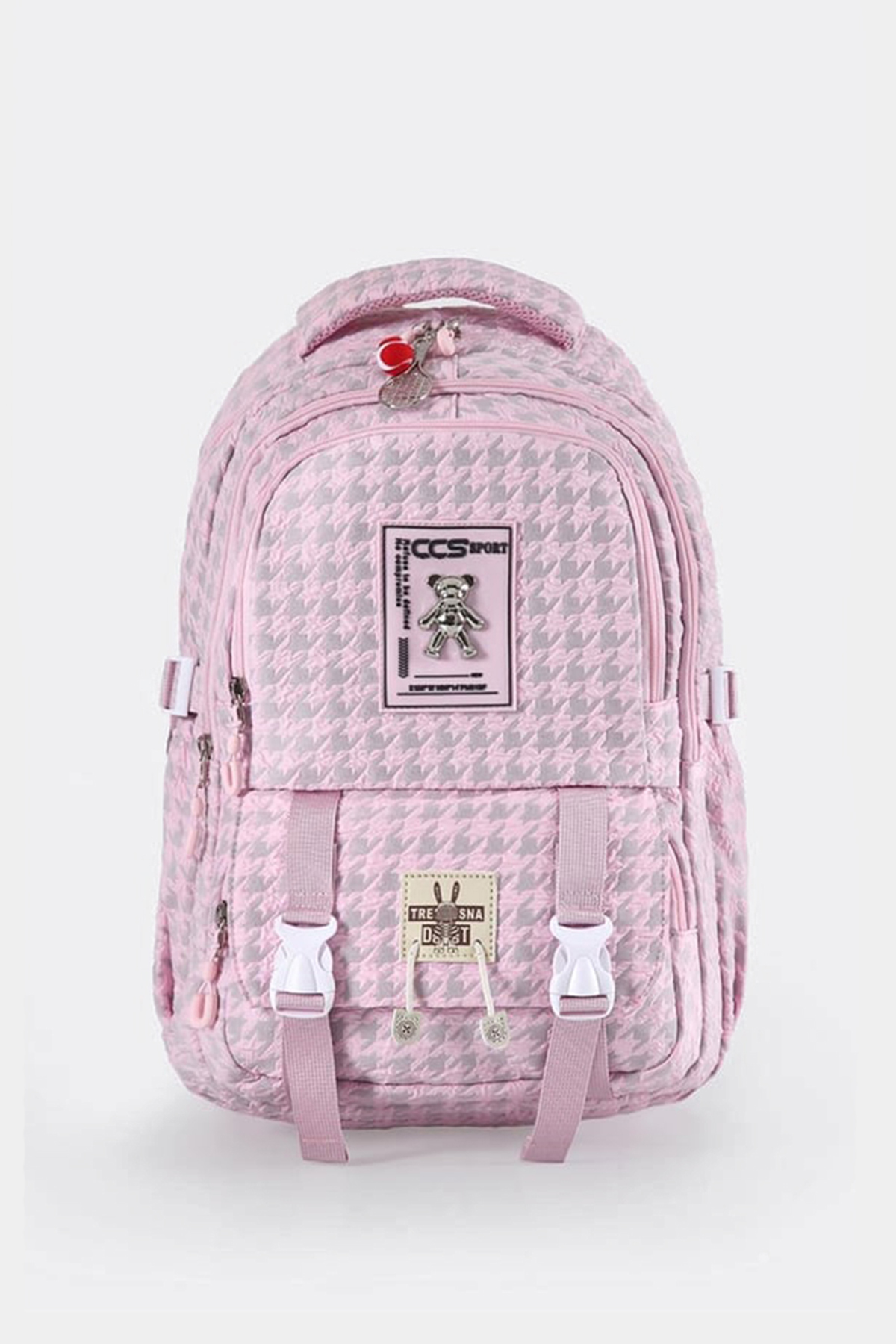 51934 Desenli İlk Ve Orta Okul Sırt Çantası RENK: Pembe resmi