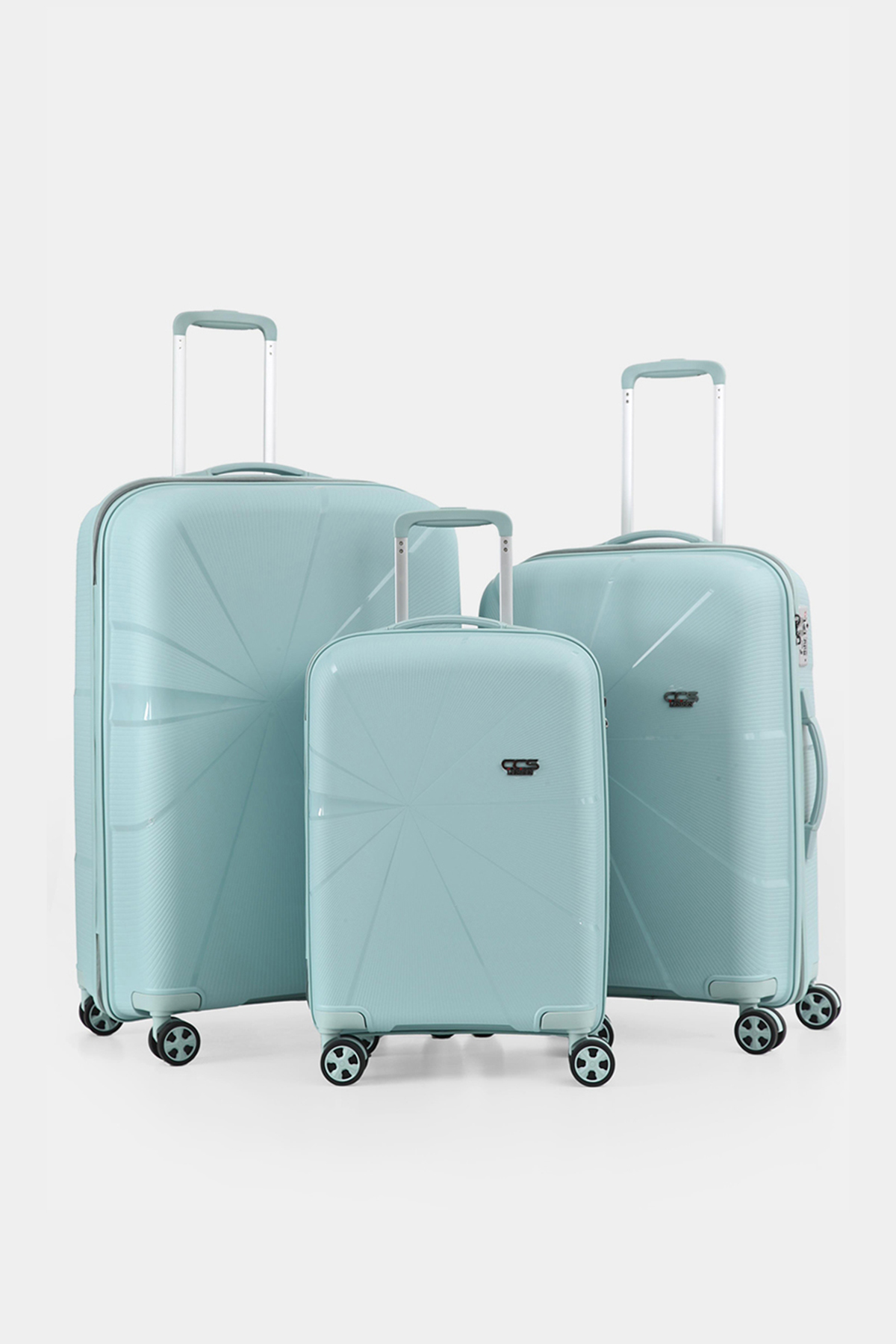 5264 Polipropilen 3 lü Valiz Seti RENK: Mavi resmi
